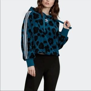 Adidas original Bellista Sherpa Hoodie sweatshirt